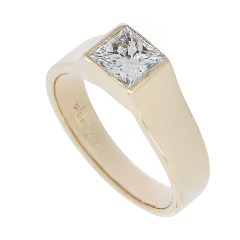 Inel, Aur Galben, 14 k, 4.85 gr, cu Diamante, Cod Produs: 865499 - Tezaurshop.ro