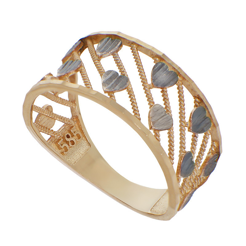 Inel, Aur Mixt, 14 k, 2.52 gr, Cod Produs: 866389 - Tezaurshop.ro