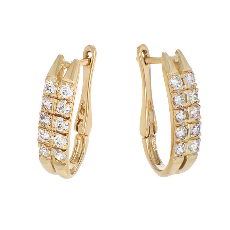 Cercei, Aur Galben, 14 k, 4.99 gr, Cod Produs: 866413 - Tezaurshop.ro