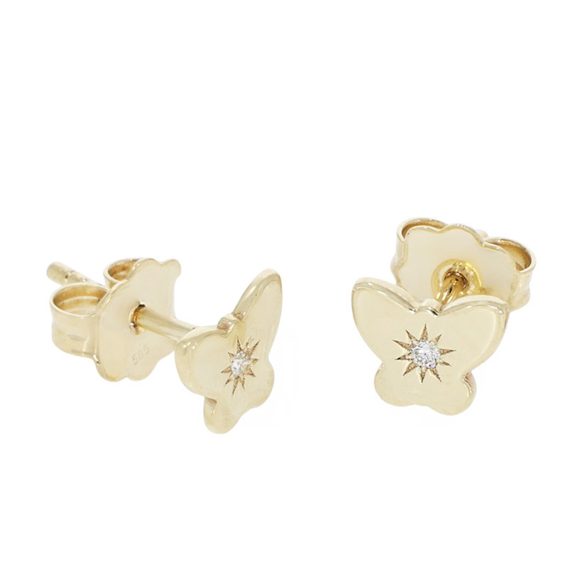 Cercei, Aur Galben, 14 k, 1.06 gr, Cod Produs: 866773 - Tezaurshop.ro