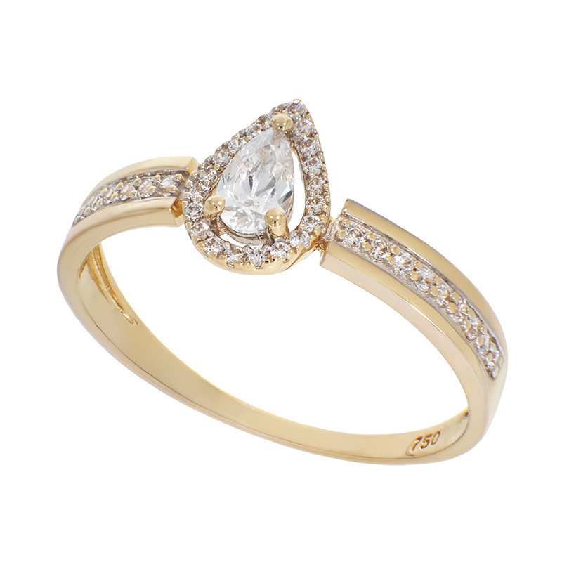 Inel, Aur Galben, 18 k, 1.87 gr, Cod Produs: 866822 - Tezaurshop.ro