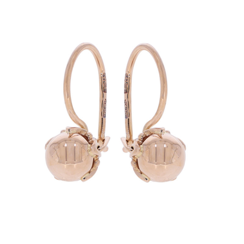 Cercei, Aur Roz, 14 k, 2.38 gr, Cod Produs: 866883 - Tezaurshop.ro