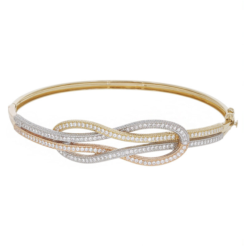 Bratara, Aur Mixt, 14 k, 11.38 gr, Cod Produs: 867437 - Tezaurshop.ro