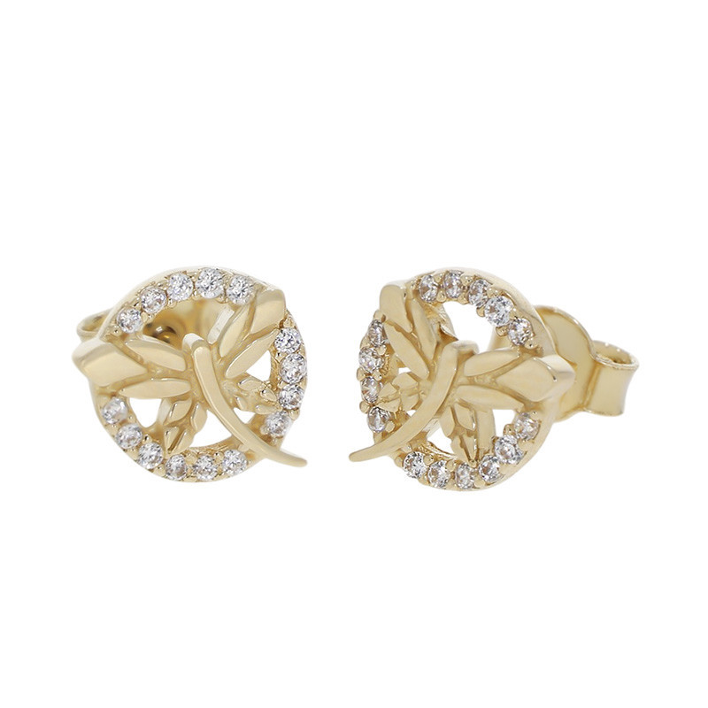 Cercei, Aur Galben, 14 k, 1.54 gr, Cod Produs: 867452 - Tezaurshop.ro