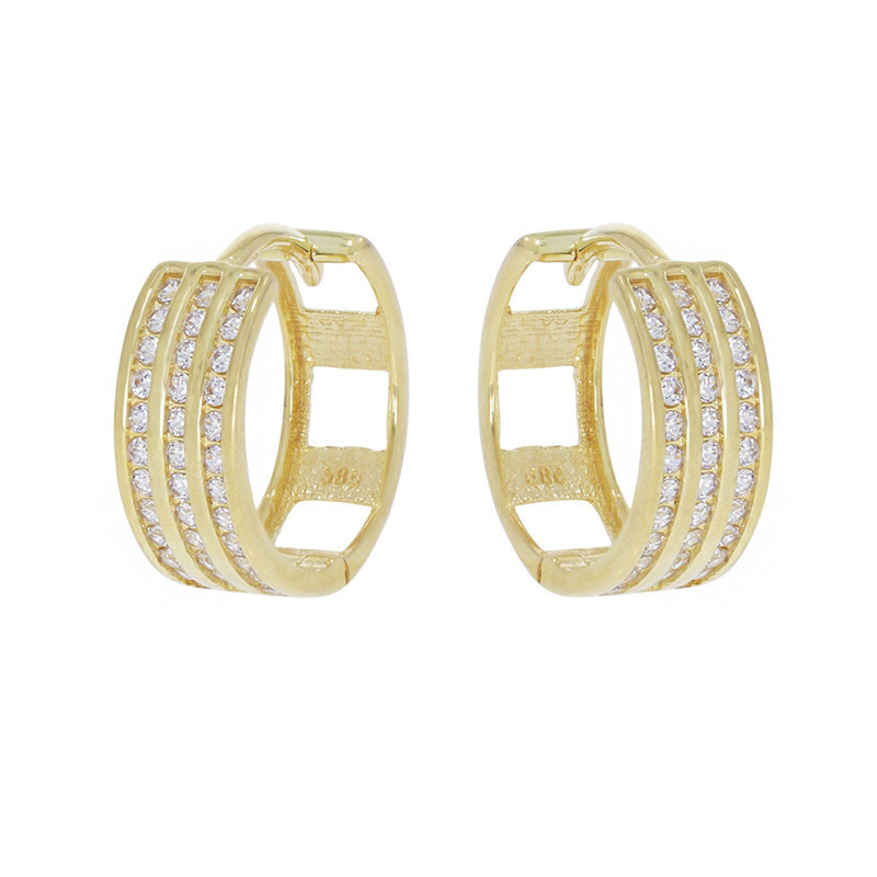 Cercei, Aur Galben, 14 k, 4.19 gr, Cod Produs: 867583 - Tezaurshop.ro