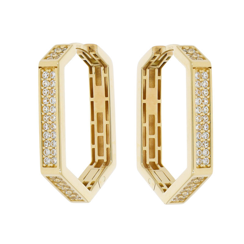 Cercei, Aur Galben, 14 k, 4 gr, Cod Produs: 868005 - Tezaurshop.ro