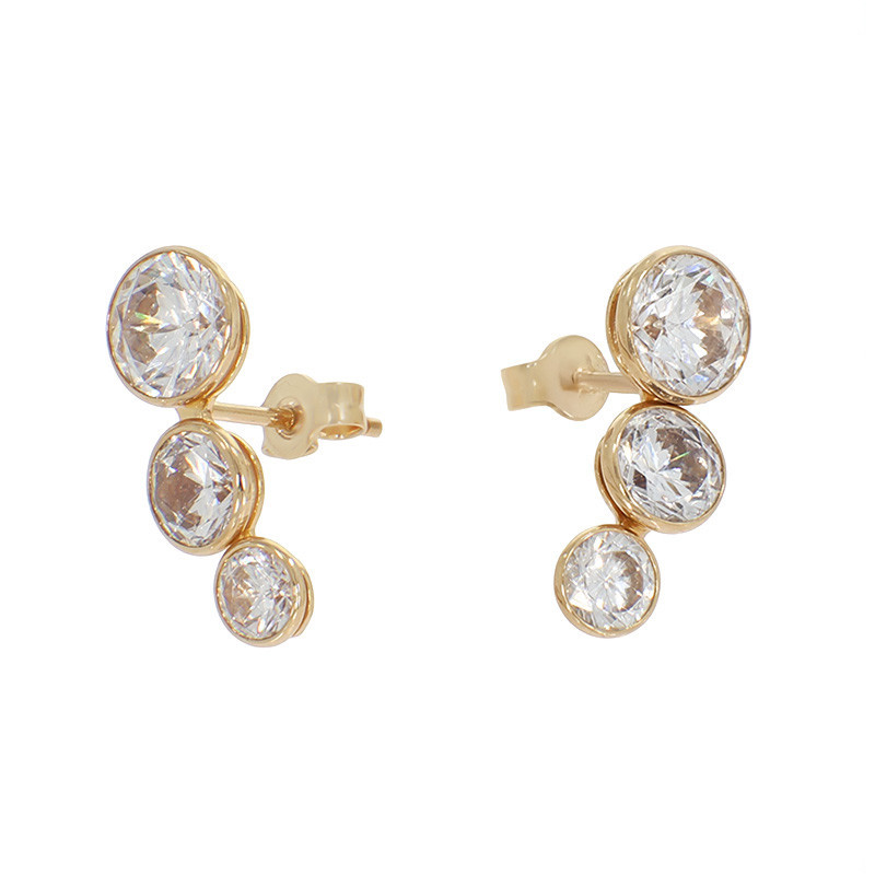Cercei, Aur Galben, 14 k, 2.17 gr, Cod Produs: 868222 - Tezaurshop.ro