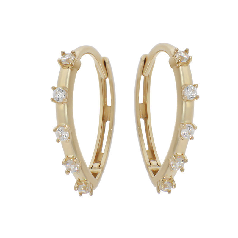 Cercei, Aur Galben, 14 k, 1.18 gr, Cod Produs: 868405 - Tezaurshop.ro