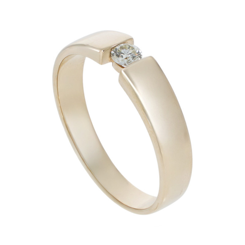 Inel, Aur Galben, 14 k, 3.59 gr, cu Diamante, Cod Produs: 868459 - Tezaurshop.ro