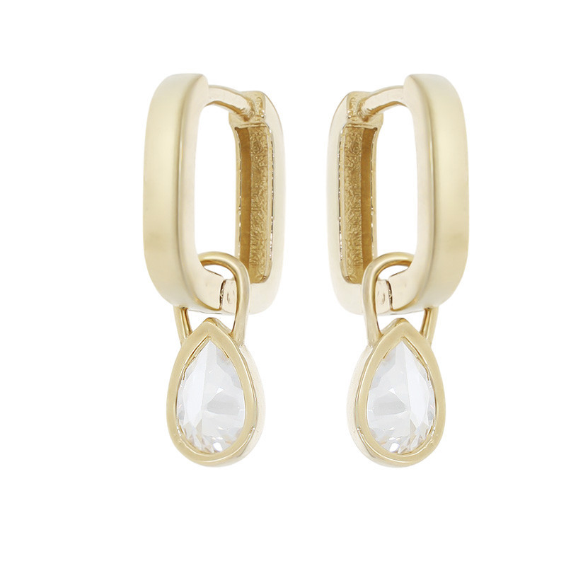 Cercei, Aur Galben, 14 k, 2.26 gr, Cod Produs: 869425 - Tezaurshop.ro