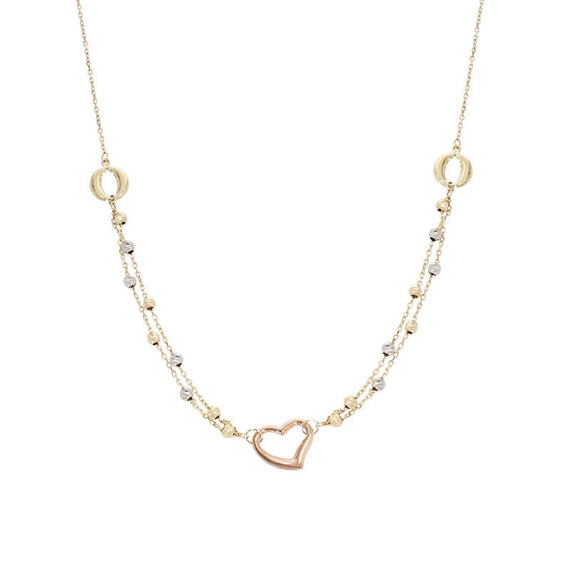 Colier, Aur Mixt, 14 k, 2.79 gr, Cod Produs: 869488 - Tezaurshop.ro