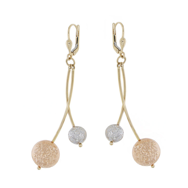 Cercei, Aur Mixt, 14 k, 5.78 gr, Cod Produs: 869527 - Tezaurshop.ro