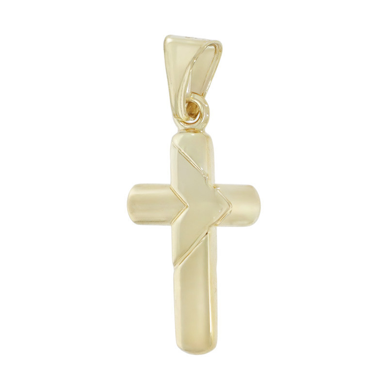 Pandantiv Cruce, Aur Galben, 14 k, 1.14 gr, Cod Produs: 869936 - Tezaurshop.ro