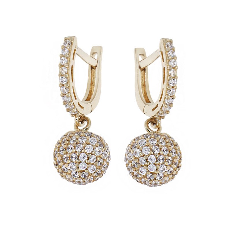 Cercei, Aur Galben, 14 k, 5.04 gr, Cod Produs: 869971 - Tezaurshop.ro