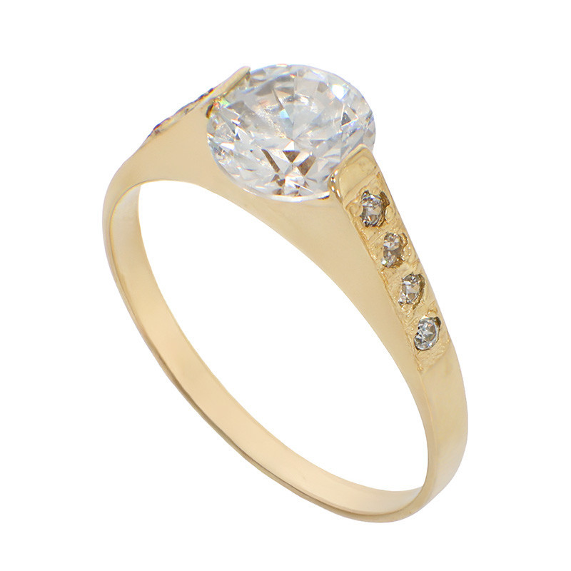 Inel De Logodna, Aur Galben, 14 k, 2.63 gr, Cod Produs: 870475 - Tezaurshop.ro