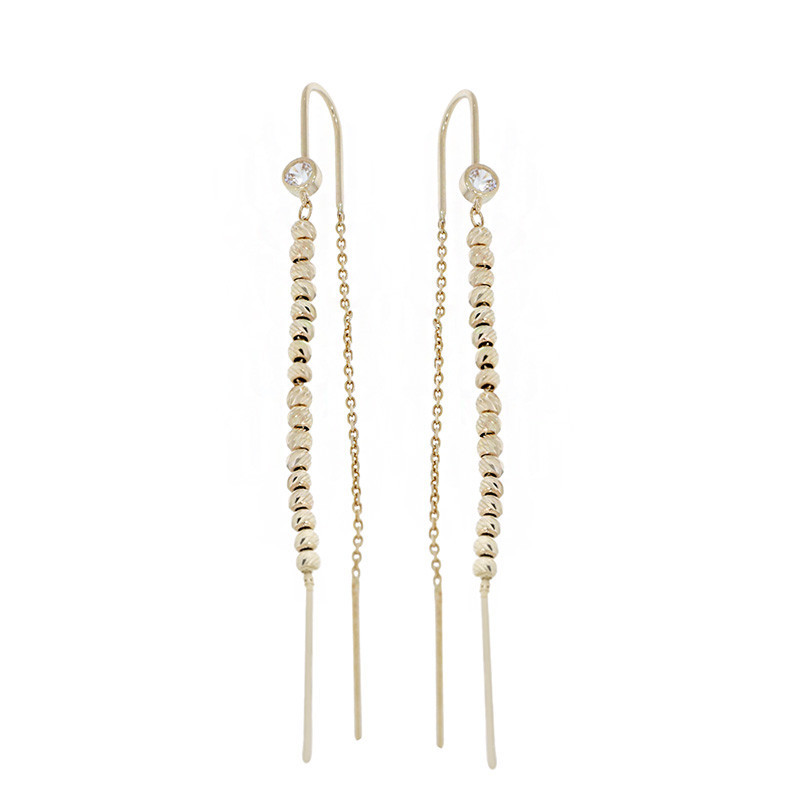 Cercei, Aur Galben, 14 k, 2.89 gr, Cod Produs: 870612 - Tezaurshop.ro