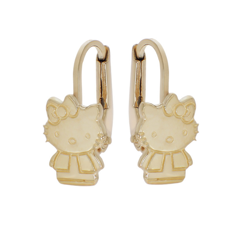 Cercei, Aur Galben, 14 k, 1.83 gr, Cod Produs: 870744 - Tezaurshop.ro