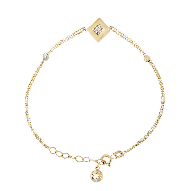 Bratara, Aur Mixt, 14 k, 2.52 gr, Cod Produs: 871407 - Tezaurshop.ro