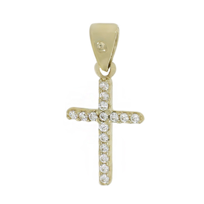 Pandantiv Cruce, Aur Galben, 14 k, 0.47 gr, Cod Produs: 871434 - Tezaurshop.ro