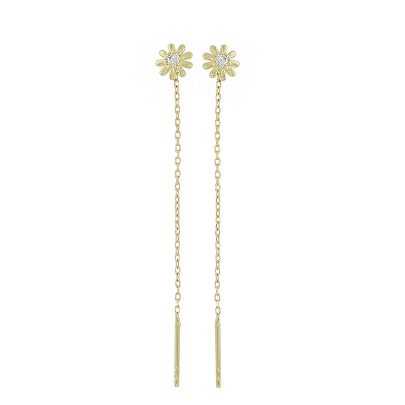 Cercei, Aur Galben, 14 k, 0.96 gr, Cod Produs: 871549 - Tezaurshop.ro
