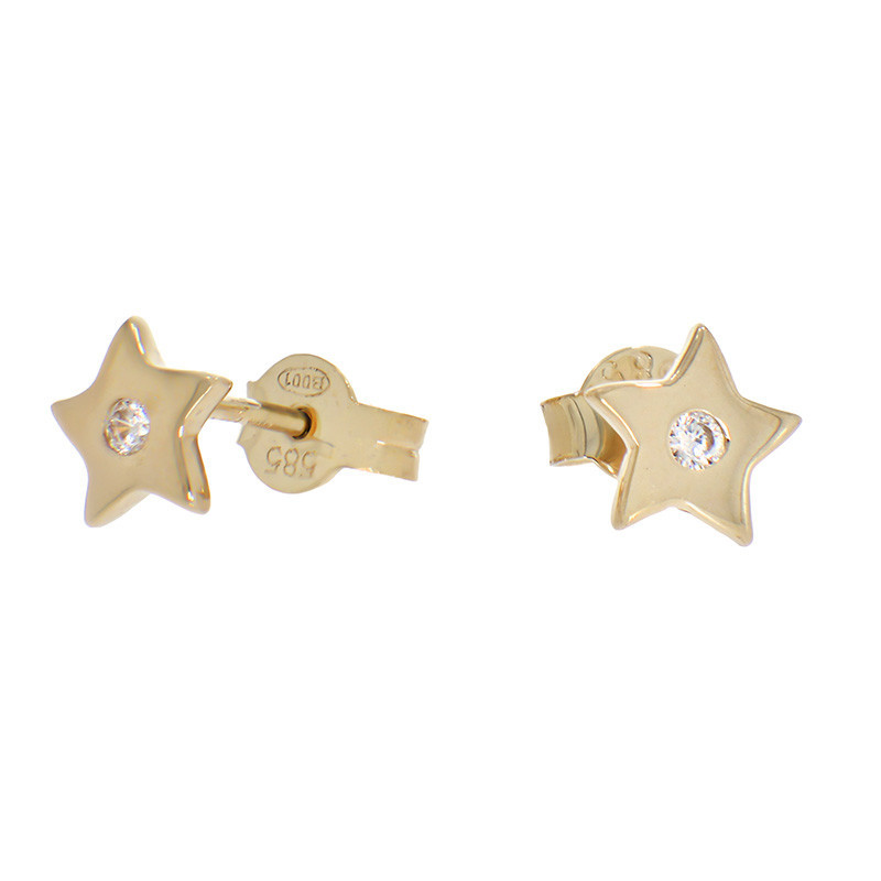 Cercei, Aur Galben, 14 k, 1.06 gr, Cod Produs: 871600 - Tezaurshop.ro