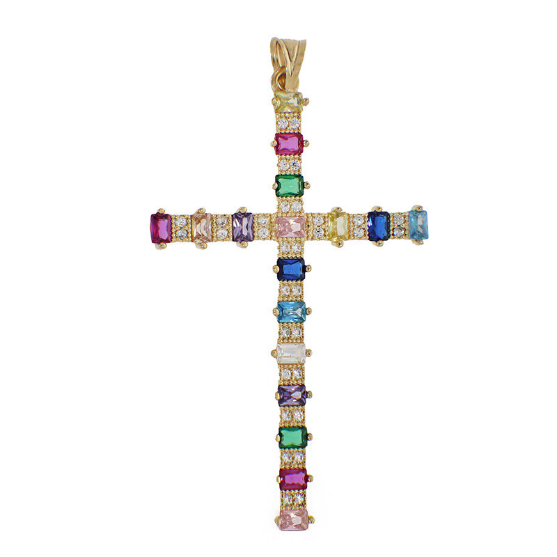 Pandantiv Cruce, Aur Galben, 14 k, 2.85 gr, Cod Produs: 871958 - Tezaurshop.ro