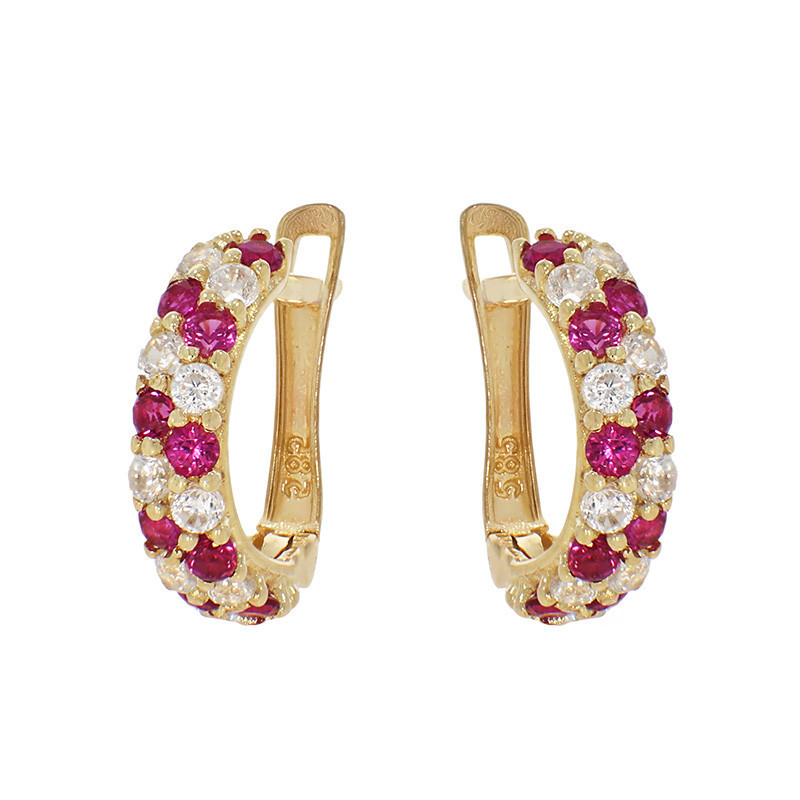 Cercei, Aur Galben, 14 k, 1.19 gr, Cod Produs: 872489 - Tezaurshop.ro