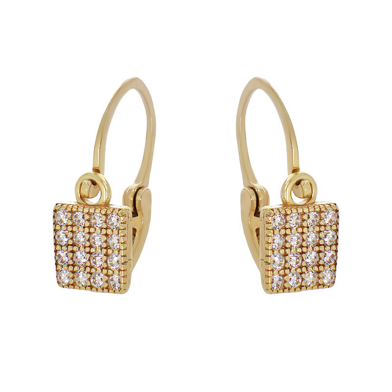 Cercei, Aur Galben, 14 k, 1.19 gr, Cod Produs: 872493 - Tezaurshop.ro