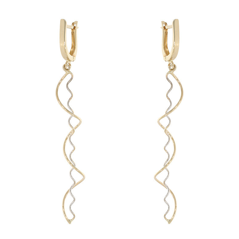 Cercei, Aur Mixt, 14 k, 2.98 gr, Cod Produs: 872697 - Tezaurshop.ro