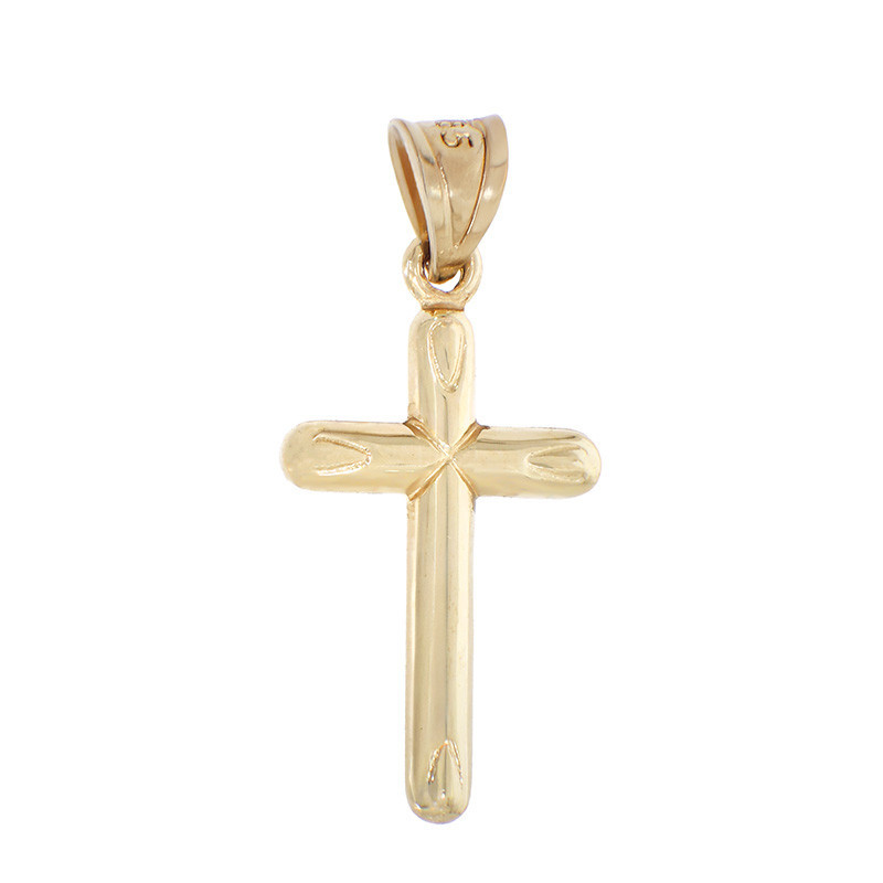 Pandantiv Cruce, Aur Galben, 14 k, 0.49 gr, Cod Produs: 872977 - Tezaurshop.ro