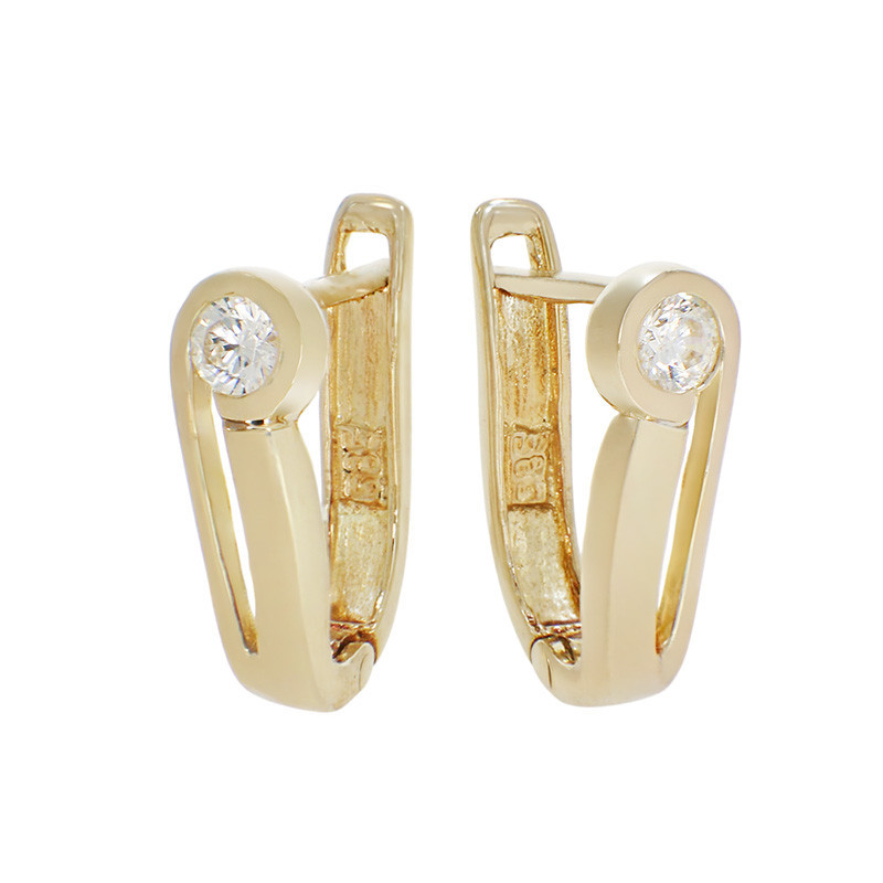 Cercei, Aur Galben, 14 k, 2.64 gr, Cod Produs: 874099 - Tezaurshop.ro