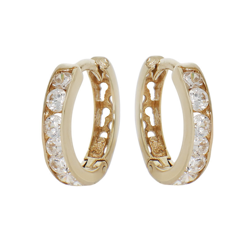 Cercei, Aur Galben, 14 k, 1.38 gr, Cod Produs: 874426 - Tezaurshop.ro