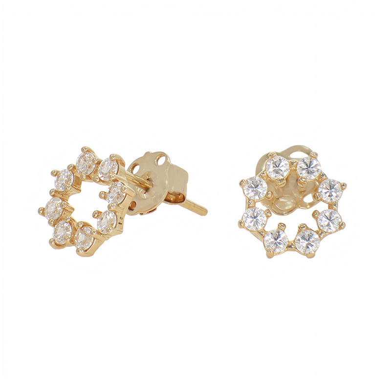 Cercei, Aur Galben, 14 k, 0.58 gr, Cod Produs: 876385 - Tezaurshop.ro