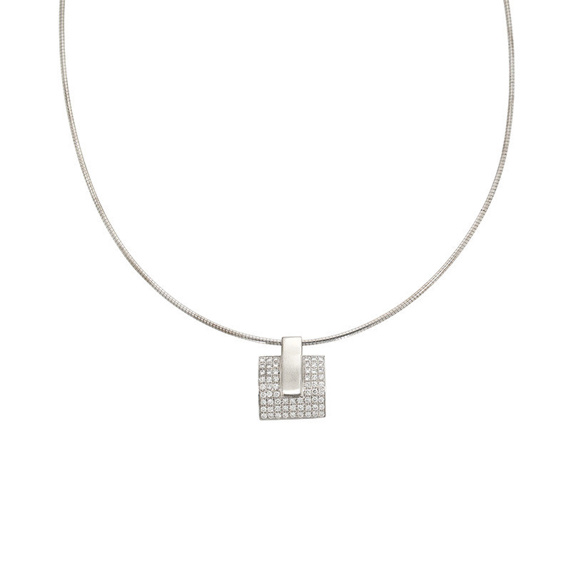 Colier, Aur Alb, 18 k, 16.46 gr, Cod Produs: 877367 - Tezaurshop.ro