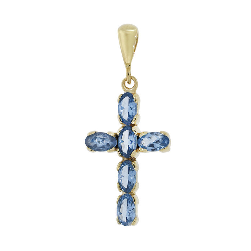Pandantiv Cruce, Aur Galben, 14 k, 1.8 gr, Cod Produs: 879404 - Tezaurshop.ro