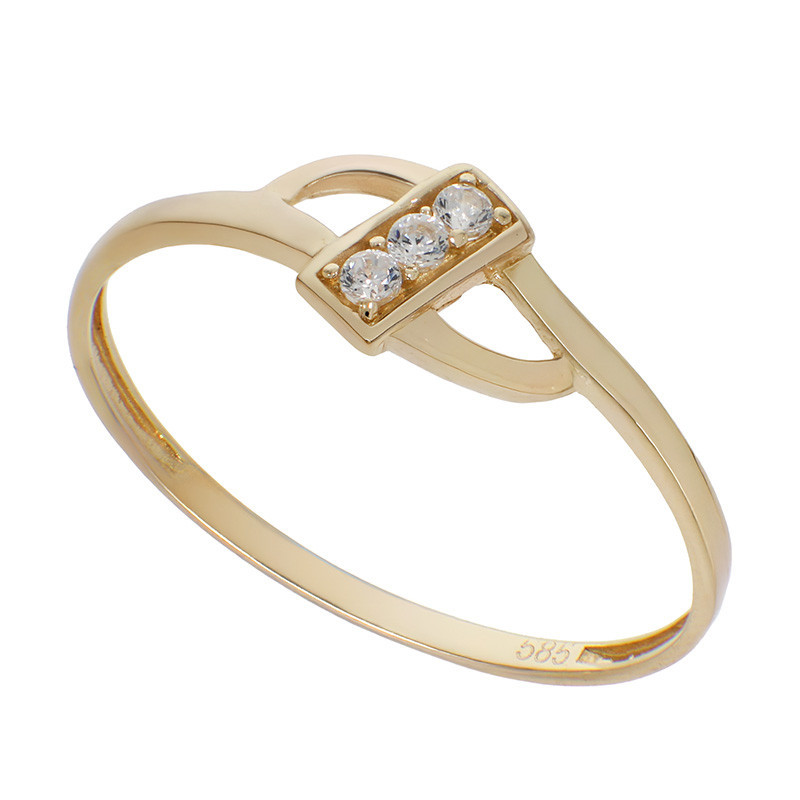 Inel, Aur Galben, 14 k, 0.87 gr, Cod Produs: 881280 - Tezaurshop.ro