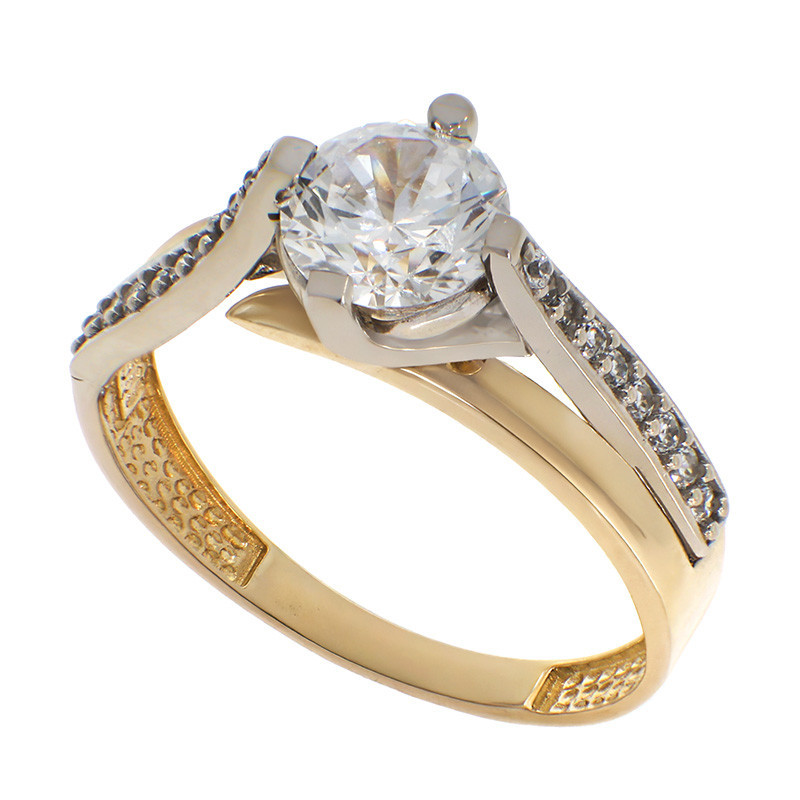Inel De Logodna, Aur Mixt, 14 k, 3.33 gr, Cod Produs: 882918 - Tezaurshop.ro