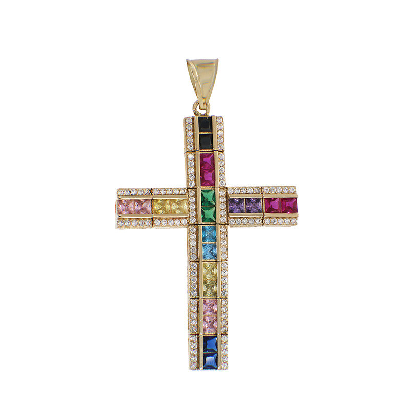 Pandantiv Cruce, Aur Galben, 14 k, 6.31 gr, Cod Produs: 883316 - Tezaurshop.ro