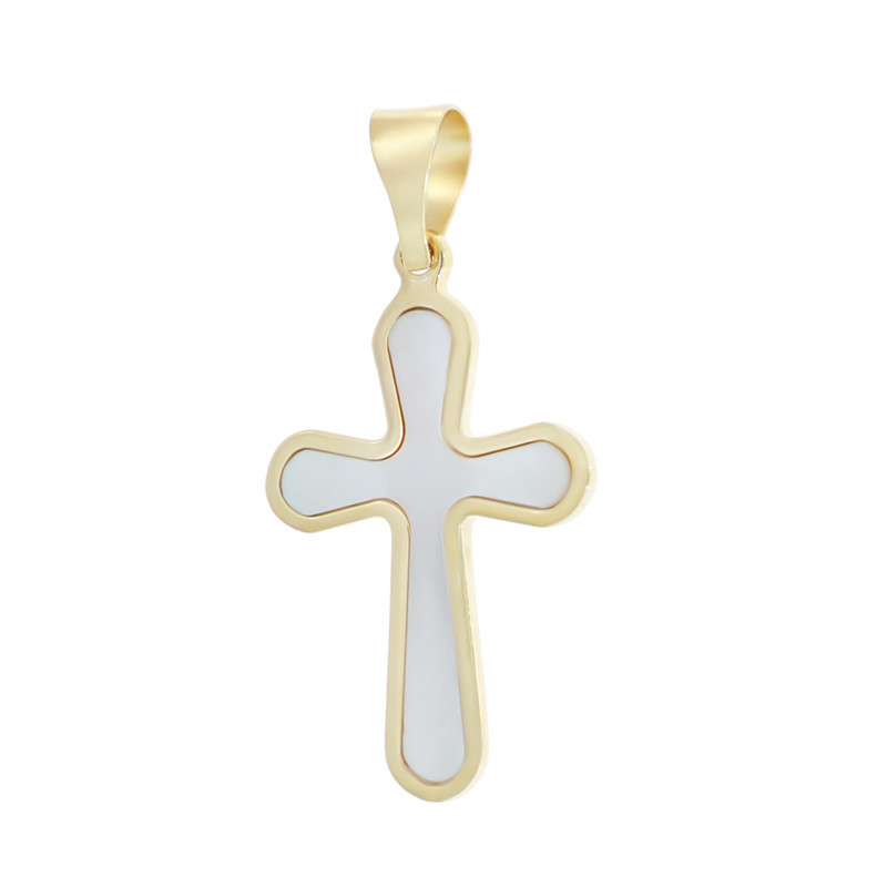 Pandantiv Cruce, Aur Galben, 14 k, 1.07 gr, Cod Produs: 883821 - Tezaurshop.ro