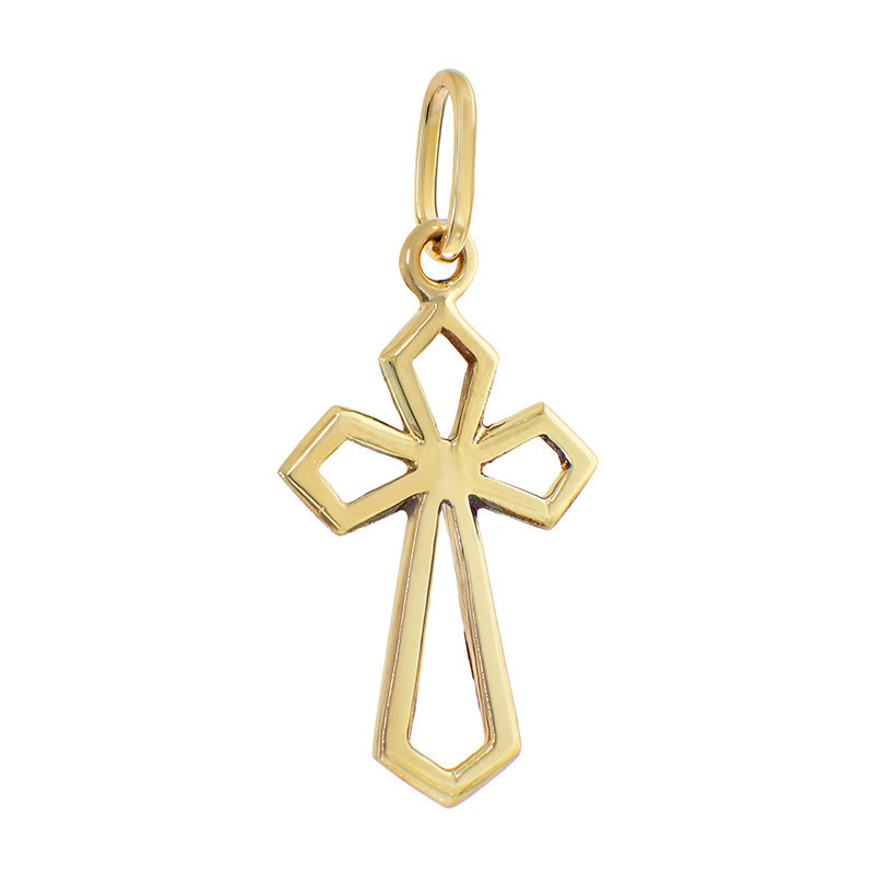 Pandantiv Cruce, Aur Galben, 14 k, 1.42 gr, Cod Produs: 884154 - Tezaurshop.ro
