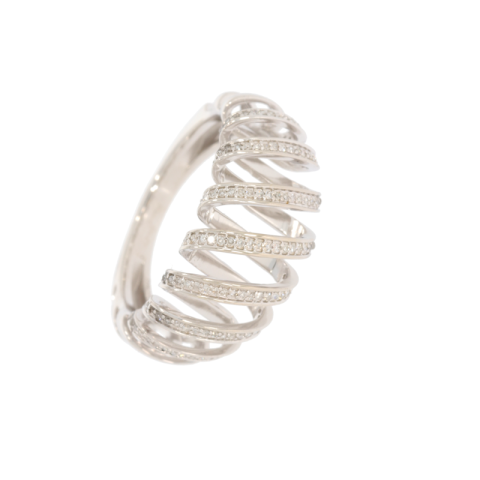 Inel, Aur Alb, 18 k, 4.5 gr, Cod Produs: 574863 - 1