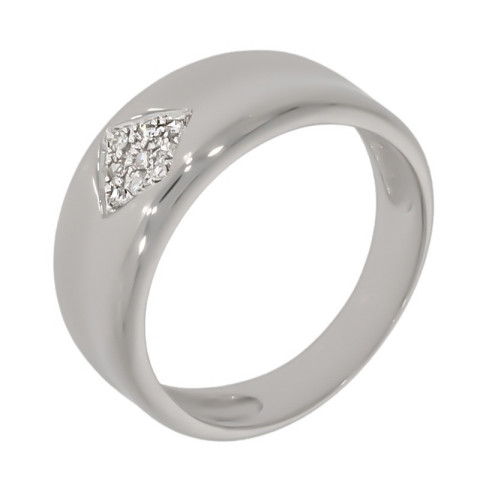 Inel, Aur Alb, 18 k, 5.8 gr, cu Diamante, Cod Produs: 588691 - 2