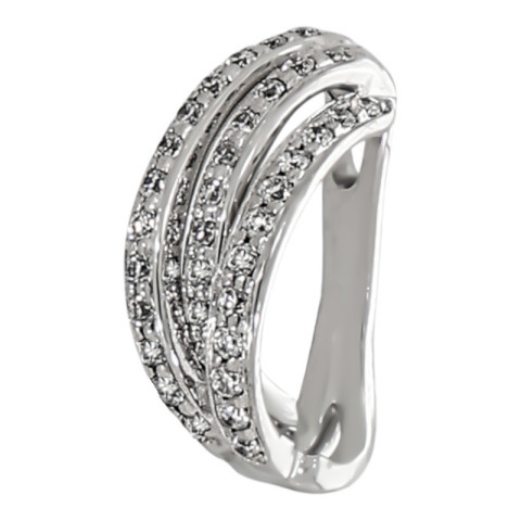 Pandantiv, Aur Alb, 18 k, 0.91 gr, cu Diamante, Cod Produs: 604140 - 2