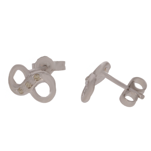 Cercei, Aur Alb, 18 k, 1.68 gr, Cod Produs: 612854 - 2