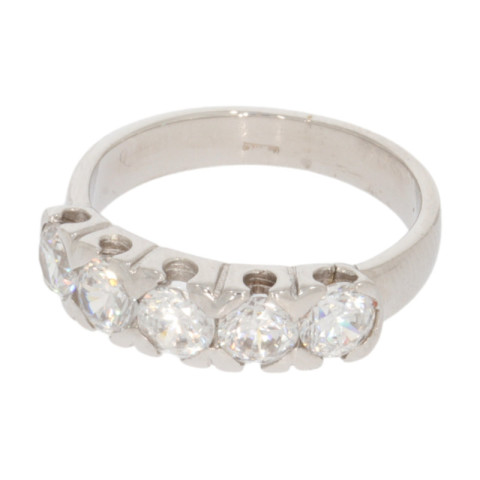 Inel, Aur Alb, 18 k, 4.11 gr, Cod Produs: 649801 - 2