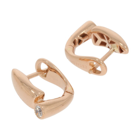 Cercei, Aur Roz, 14 k, 5 gr, Cod Produs: 653317 - 2