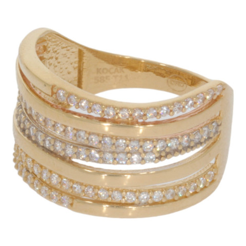 Inel, Aur Galben, 14 k, 4.46 gr, Cod Produs: 661096 - 1