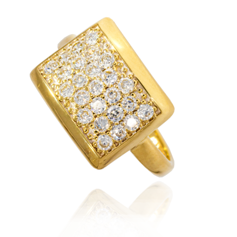 Inel, Aur Galben, 14 k, 2.91 gr, Cod Produs: 661122 - 1