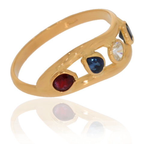 Inel, Aur Galben, 18 k, 2.22 gr, Cod Produs: 668909 - 1