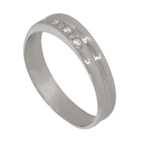 Inel, Aur Alb, 18 k, 2.61 gr, Cod Produs: 668977 - 1